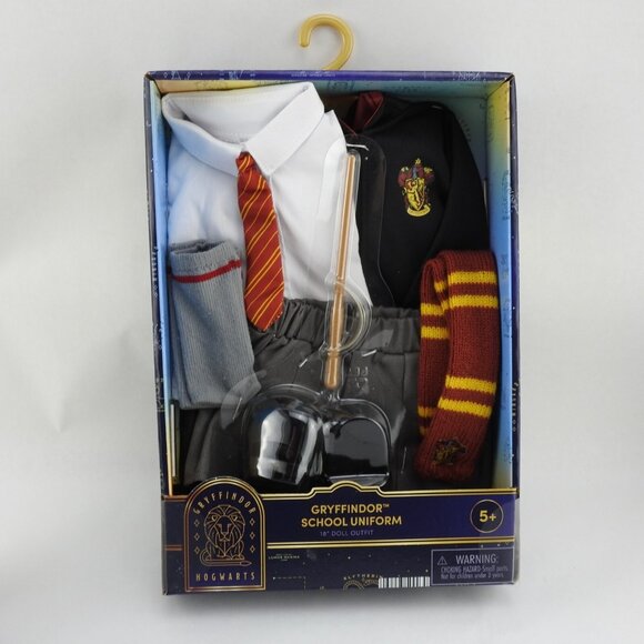 New Harry Potter 18” Doll Clothes Accessories GRYFFINDOR Sorting Hat Lot Jacket - Picture 5 of 9